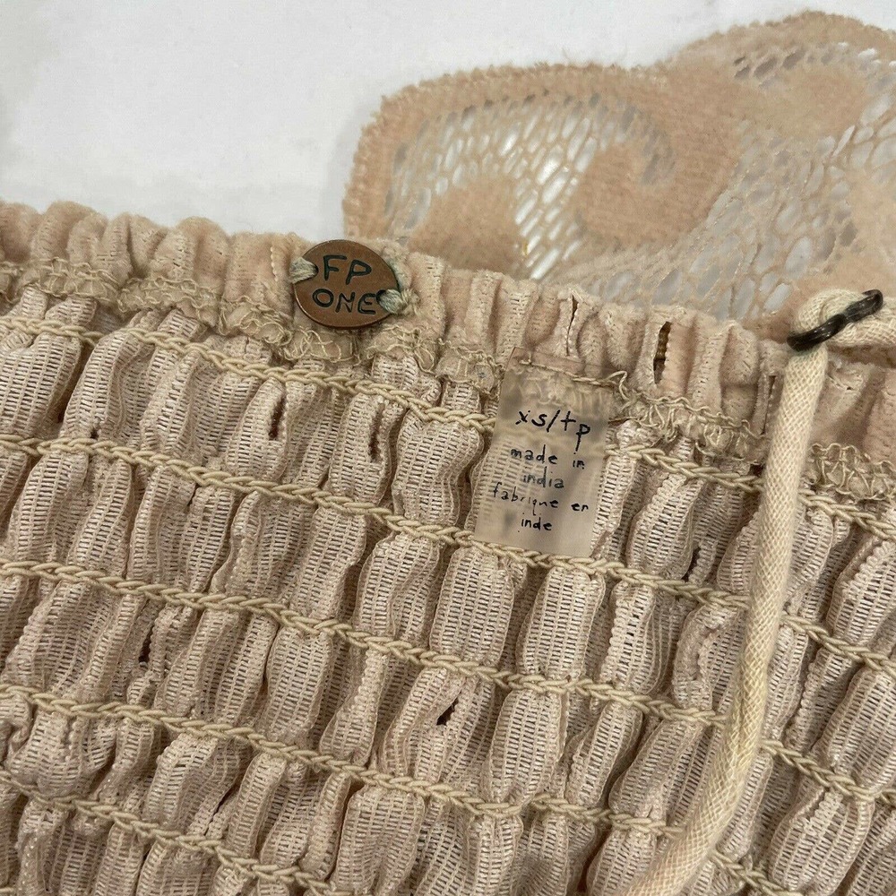 Free People FP One Adella Flocked Velvet Lace Bralette - Picture 7 of 7
